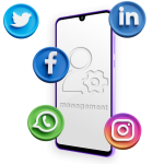 إدارة حسابات التواصل الاجتماعي